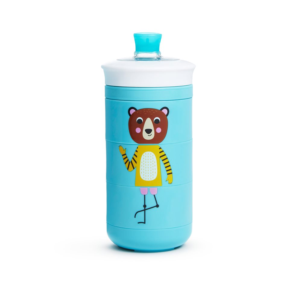 Vaso Antiderrame Twisty Animalitos 9 oz Azul - MUNCHKIN Munchkin Unidad x 1  