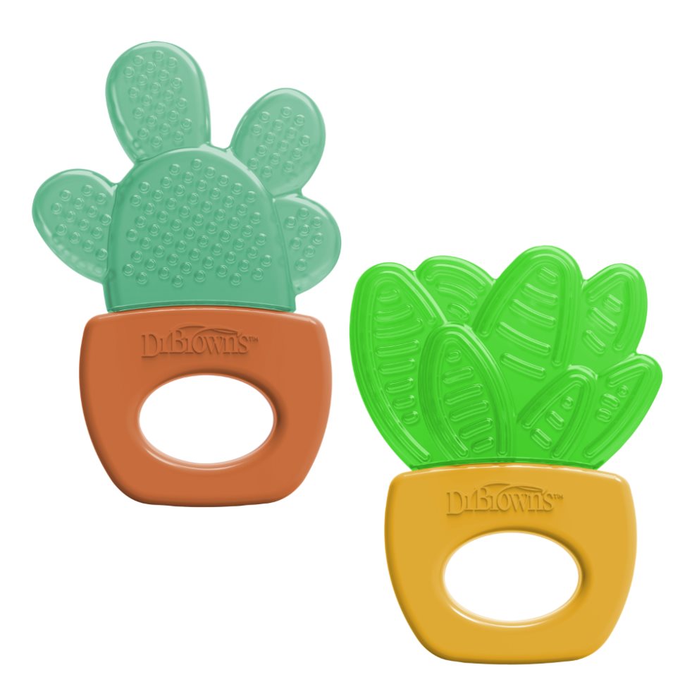 Llamadientes Aquacool Plantas x2 Dr Browns Plantas x Mordedor