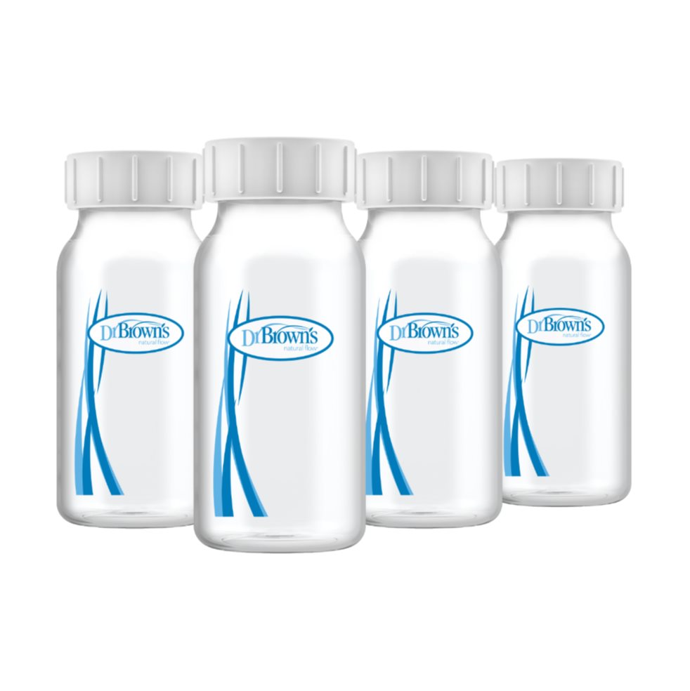 Botellas Almacenamiento de leche Materna X 4 Und - Dr Brown Dr Browns Botella x 1 Desde el pecho hasta el biberón y el almacenamiento, el bombeo de leche materna se simplifica con los biberones de recolección de leche materna Dr. Brown's
Bombea y almacena facilmente con las botella