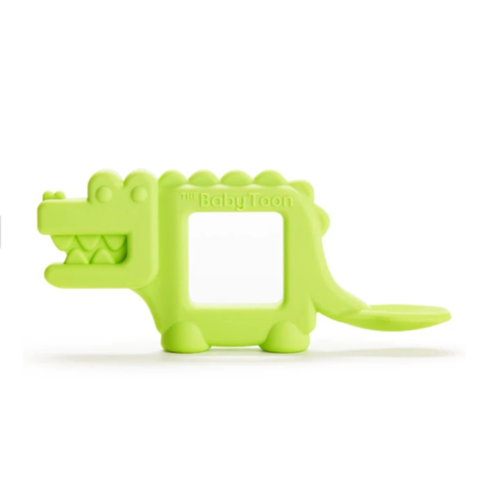 Cuchara Y Mordedor Para Bebe Cocodrilo Verde Munchkin Munchkin Cocodrilo x 1 