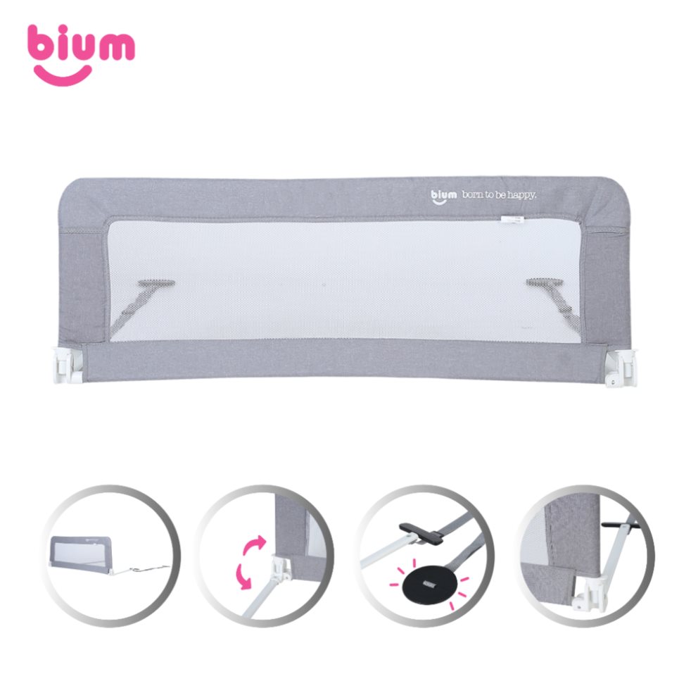 Baranda De Cama Bium Para Bebe Con Correa Ajustable Blanca Bium Caja x 1 La baranda para cama es un elemento esencial  para que tu pequeño este seguro mientras descansa o reposa en su cama. Incluye maleta para transportarla cada vez que lo requieras, ideal para tu hogar, v