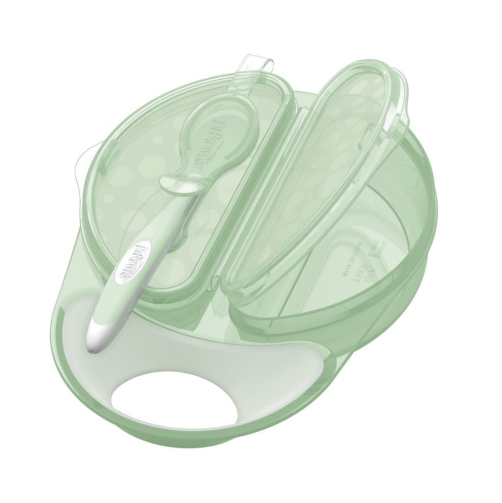 Kit Alimentacion Bebé Portatil Dr Browns con Cuchara Dr Browns Bowl x 1 