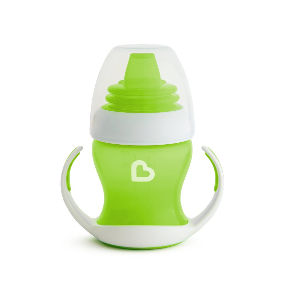 Vaso Tetero Bebe Flexi 4 Oz Verde Transición Tetero a Vaso Munchkin Unidad x 1 