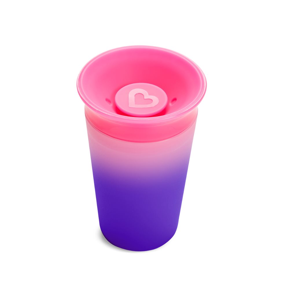 Vaso Miracle Color Reveal Rosa - MUNCHKIN Munchkin Unidad x 1  