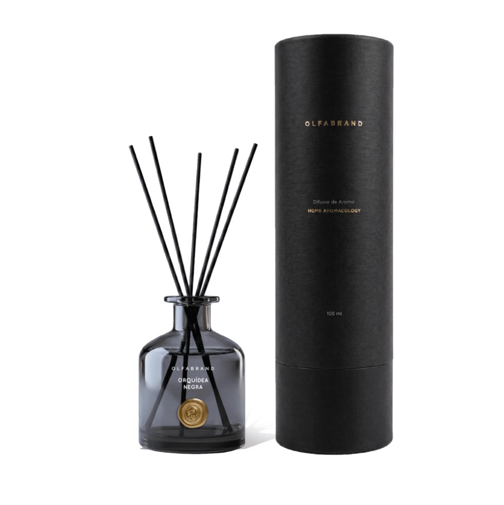 Difusor Reed Orquidea Negra 250mL Olfabrand Difusor x 1 Difusor Reed Orquidea Negra 250mL Olfabrand Difusor x 1