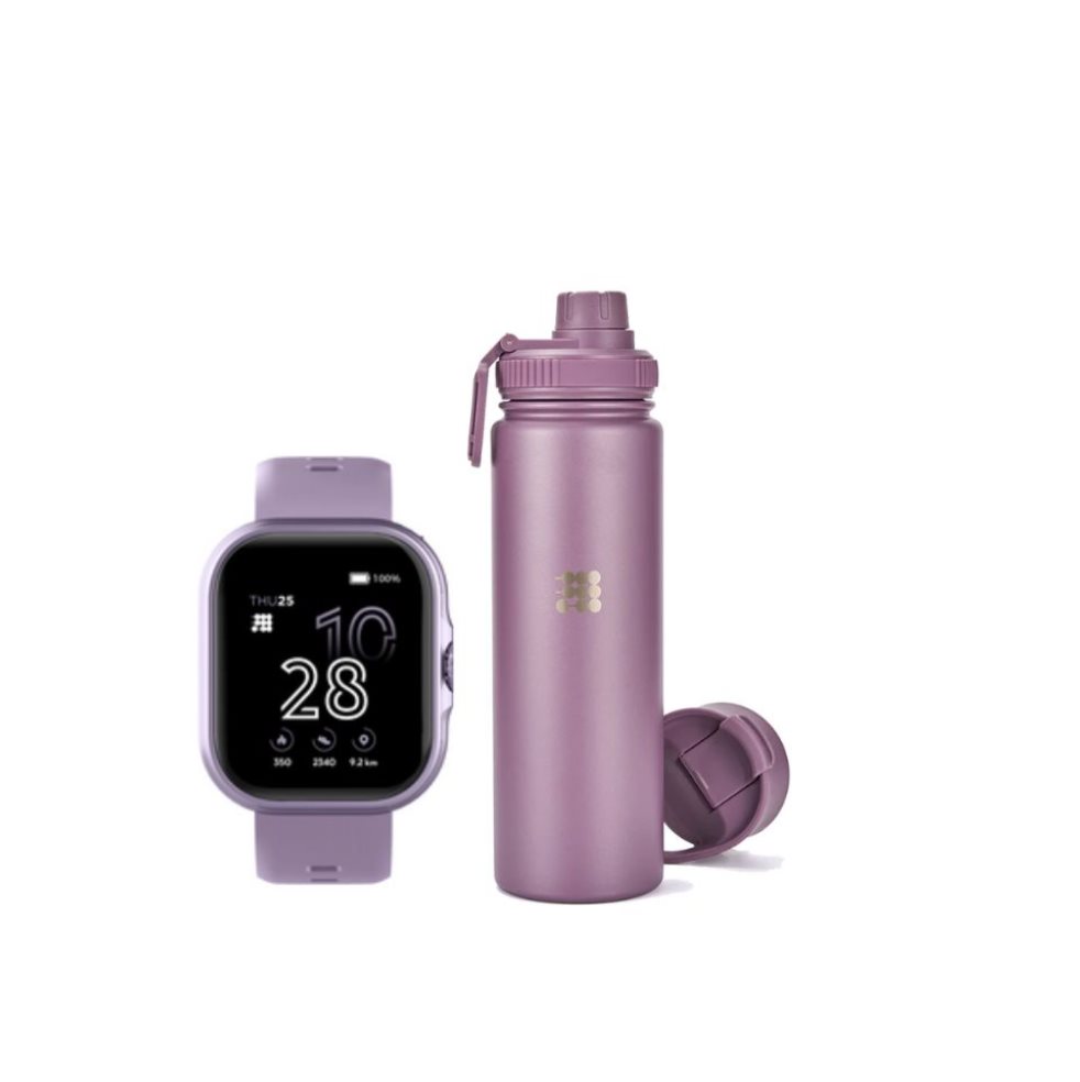 Pack Smartwatch Viva + Termo Deportivo Hydro Bottle Cubitt Cubitt Caja x Una unidad de referencia en el paquete 