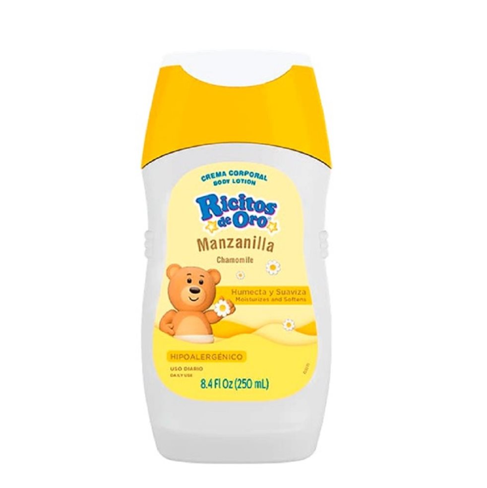 Crema Corporal de Manzanilla 250ml Ricitos de Oro - Grisi Ricitos de Oro 250 x ml