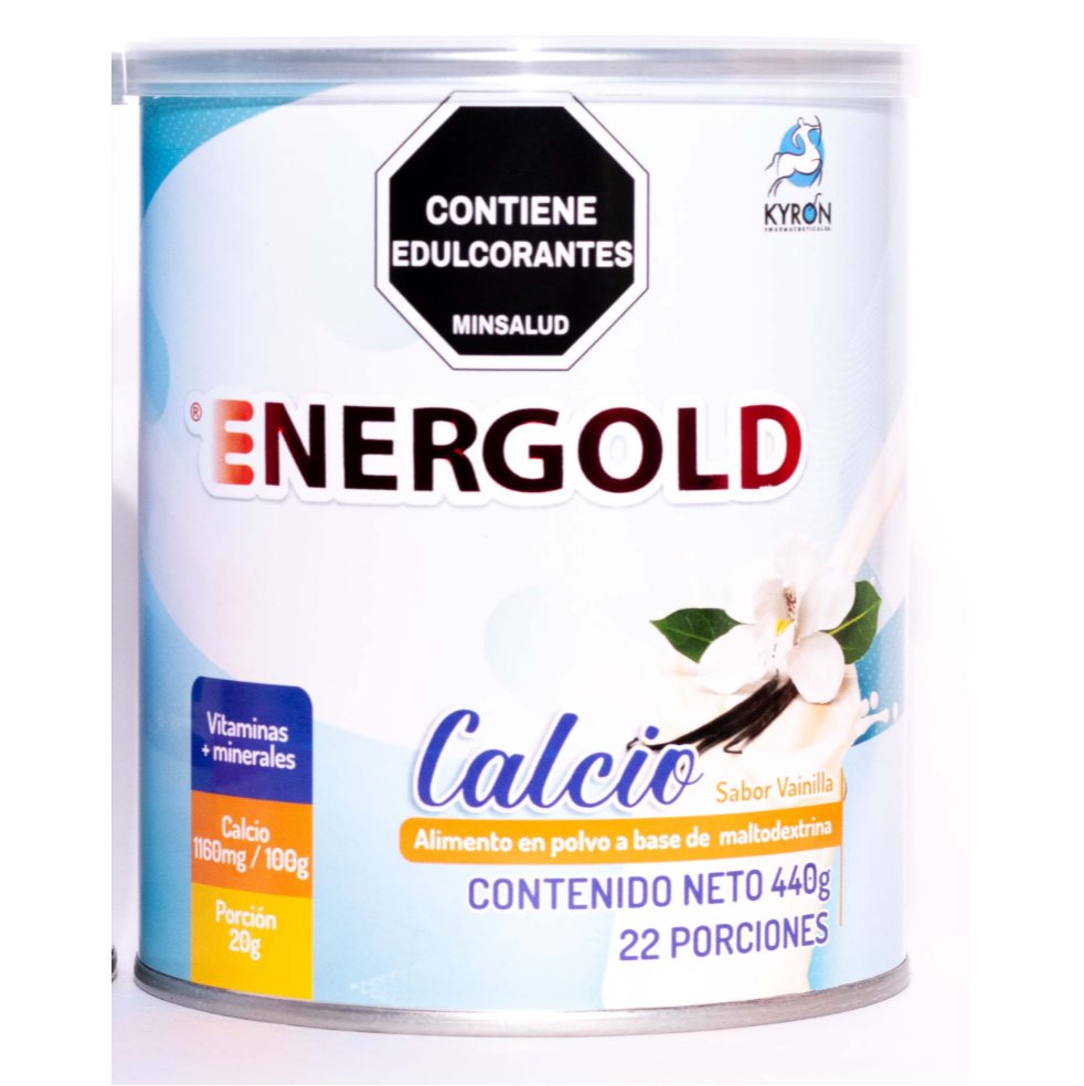 Energold Calcio Vainilla Tarro x 440gr ENERGOLD TARRO X 440 GRS x 1 ENERGOLD CALCIO VAINILLA TARRO x 440 GRS
Es un suplemento dietario diseñado para complementar la nutrición diaria de adultos. Contiene vitaminas y minerales que ayudan al funcionamiento adecuado del s