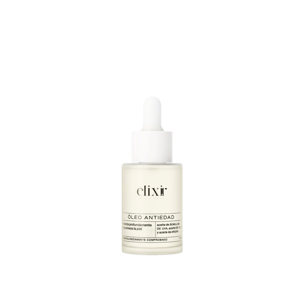 Óleo Antiedad ELIXIR BY LA MAGA Frasco con gotero x 30 ml