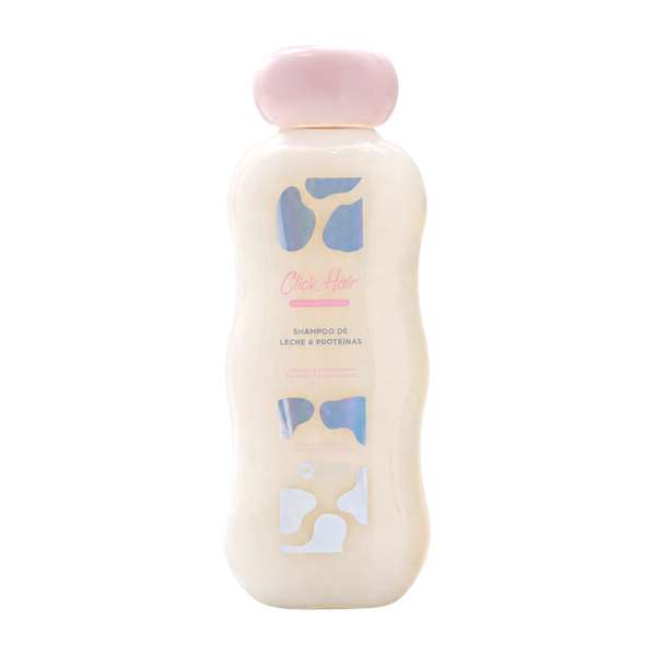 Shampoo De Leche Y Proteínas 300ml Click Hair  Envase  x 1