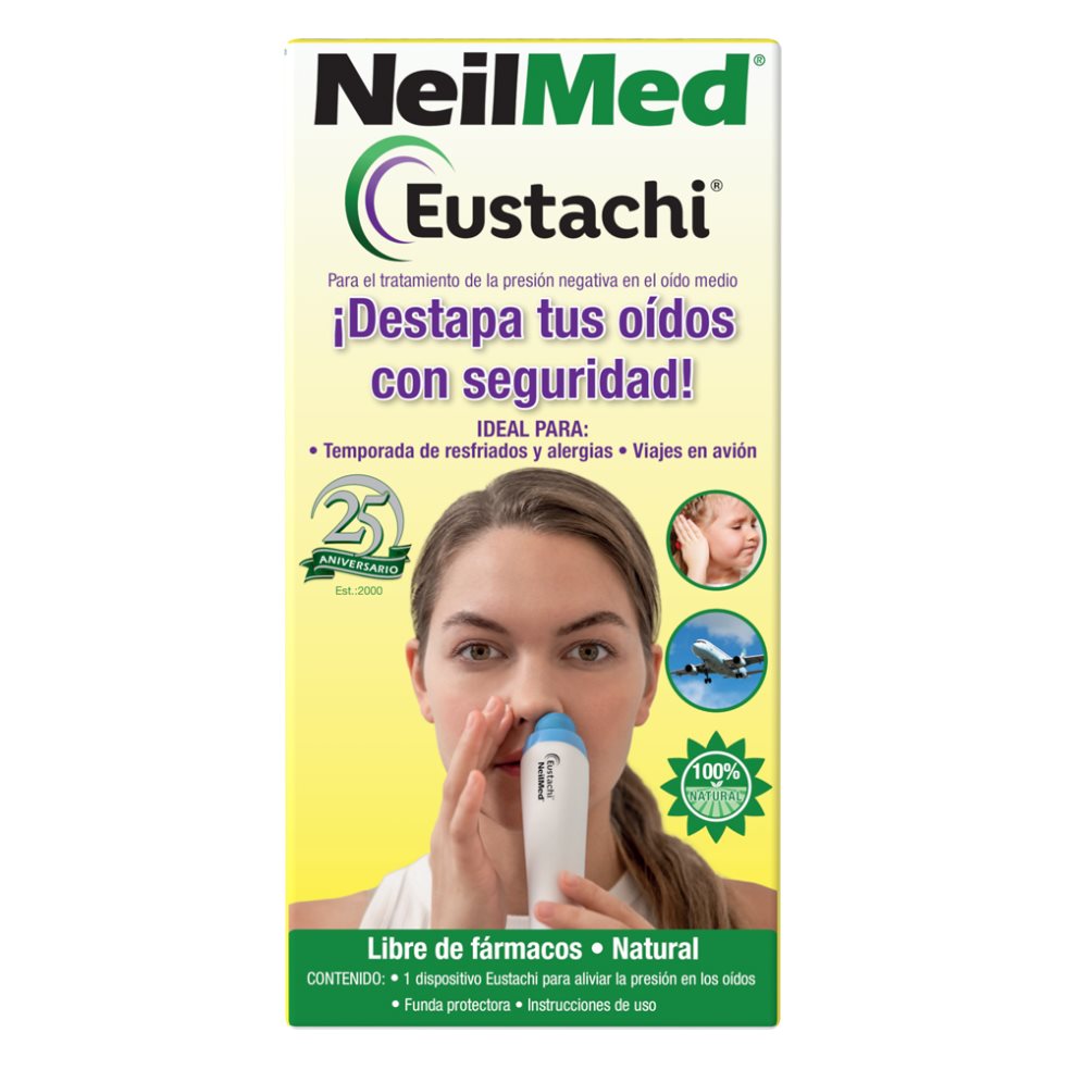 Eustachi Dispositivo para Presión de Oídos Neilmed Caja x 1 und
