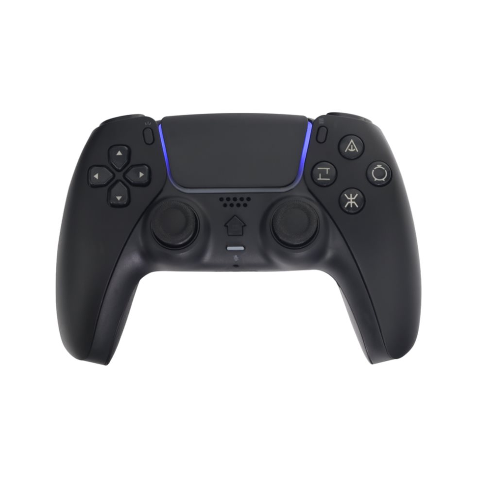 CONTROL PS5 NEGRO Jaltech Unidad x 1 Potencia tu experiencia gamer con un control inalámbrico de acabado premium y gran precisión en cada movimiento. Diseñado para largas sesiones de juego con excelente agarre y comodidad.
Diseño game