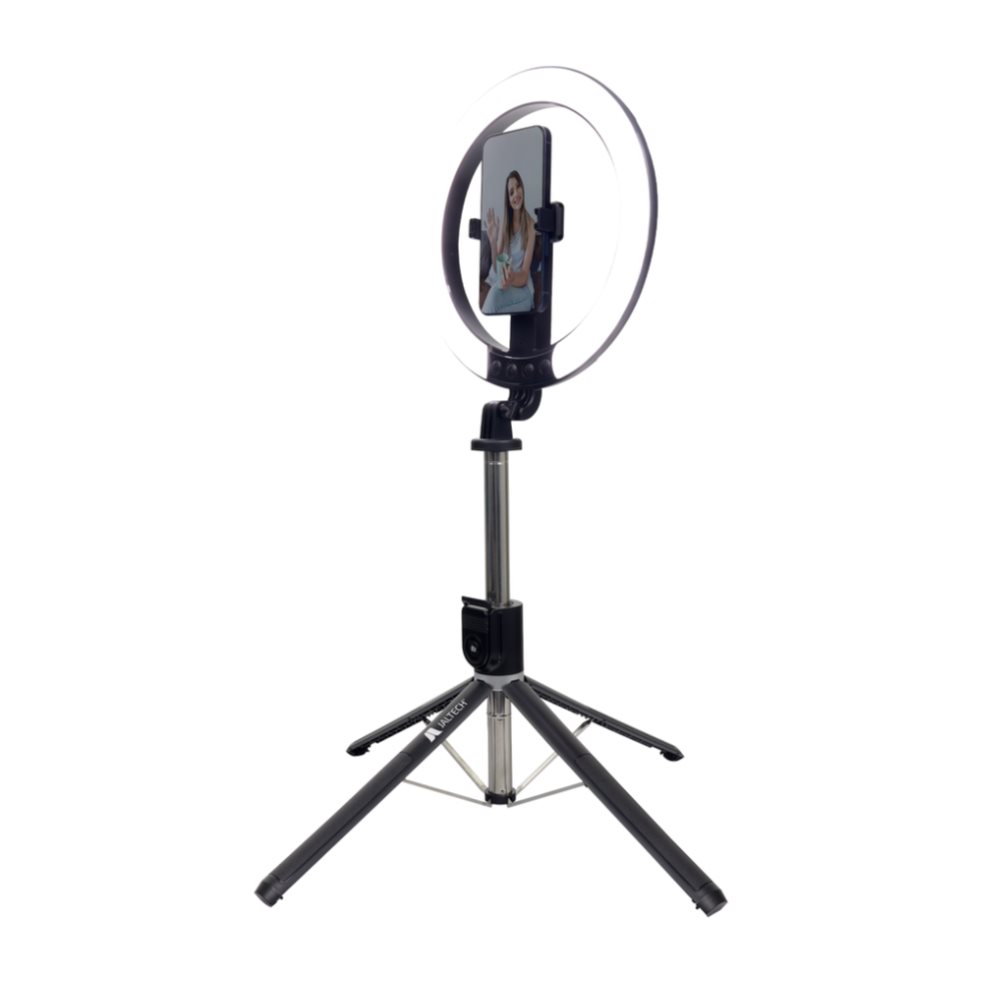 ARO DE LUZ 26CM LUZ +TRIPODE Jaltech Unidad x 1 ARO DE LUZ 26CM LUZ +TRIPODE Jaltech Unidad x 1