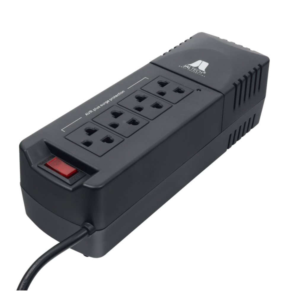 Regulador De Voltaje 1000va Jaltech Con 4 Tomas Jaltech Unidad x 1 Regulador De Voltaje 1000va Jaltech Con 4 Tomas Jaltech Unidad x 1