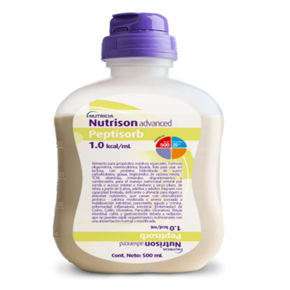 Nutrison Advanced Peptisorb Danone Baby Nutrition Colombia S.A.S. Botella X 500 ml x 1 