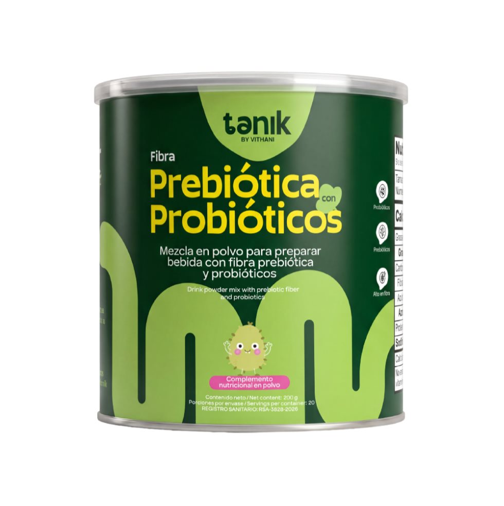 Fibra Prebiótica con Probióticos  Tanik polvo x 1