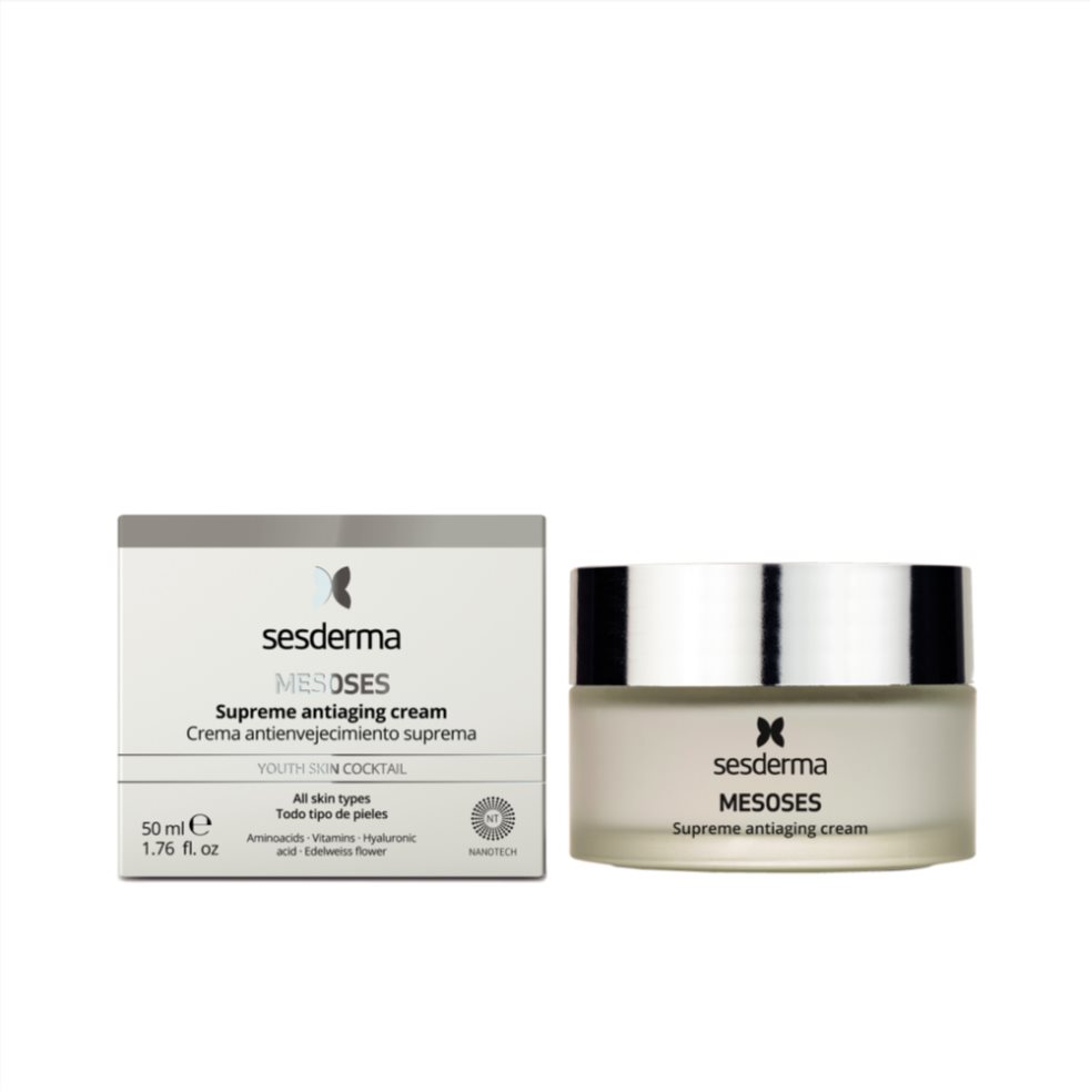 Crema Facial Sesderma Mesoses Antienvejecimiento 50Ml Sesderma Envase vidrio con tapa x 1 