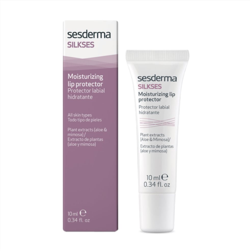 Protector Labial Hidratante Sesderma Silkses 10Ml Sesderma Tuvo plástico x 1 Protección labial e hidratación de los labios secos, agrietados, envejecidos y/o sensibles