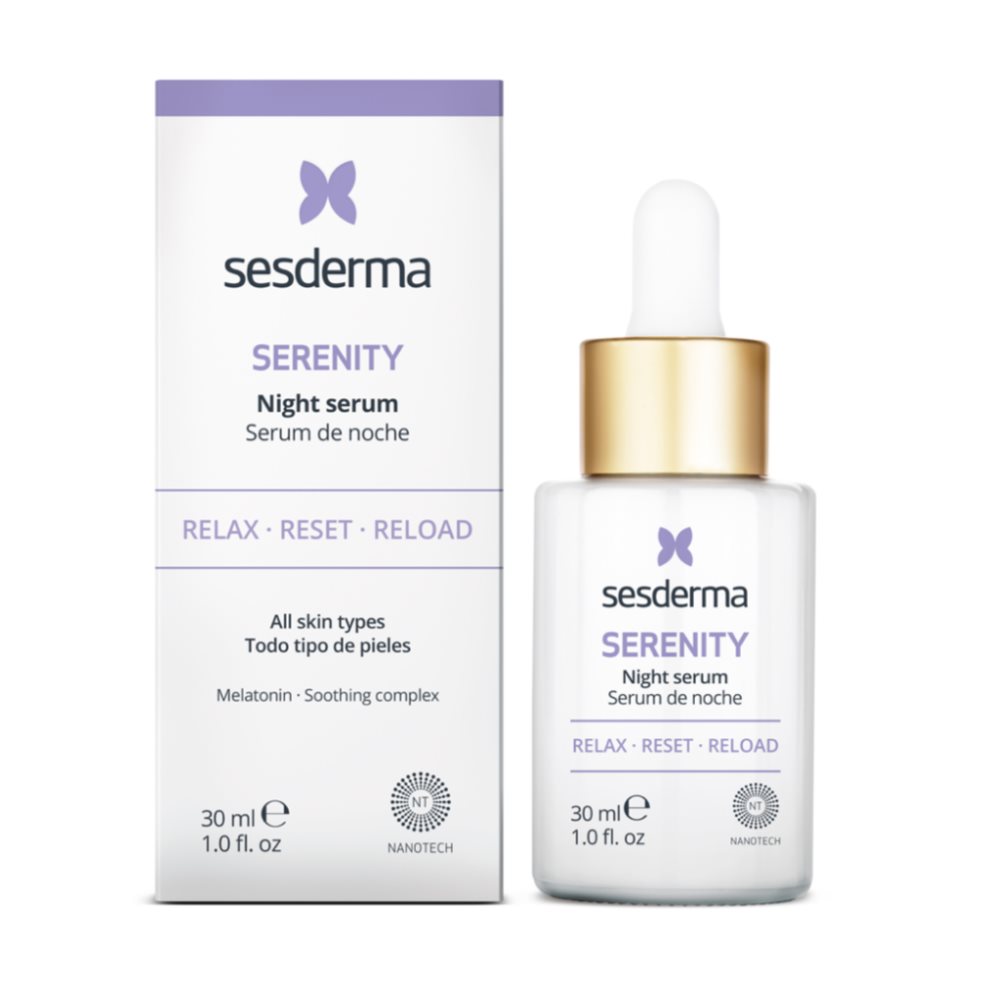 Serum de Noche Sesderma Serenity 30Ml Sesderma Envase vidrio con gotero x 1 