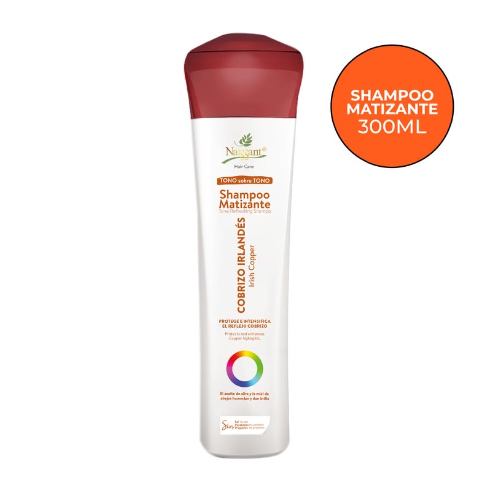 SHAMPOO MATIZANTE NAISSANT COBRIZO IRLANDES 300ML NAISSANT ENVASE 300ML x 1 