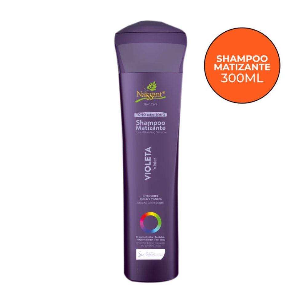 SHAMPOO MATIZANTE NAISSANT VIOLETA 300ML NAISSANT ENVASE 300ML x 1 