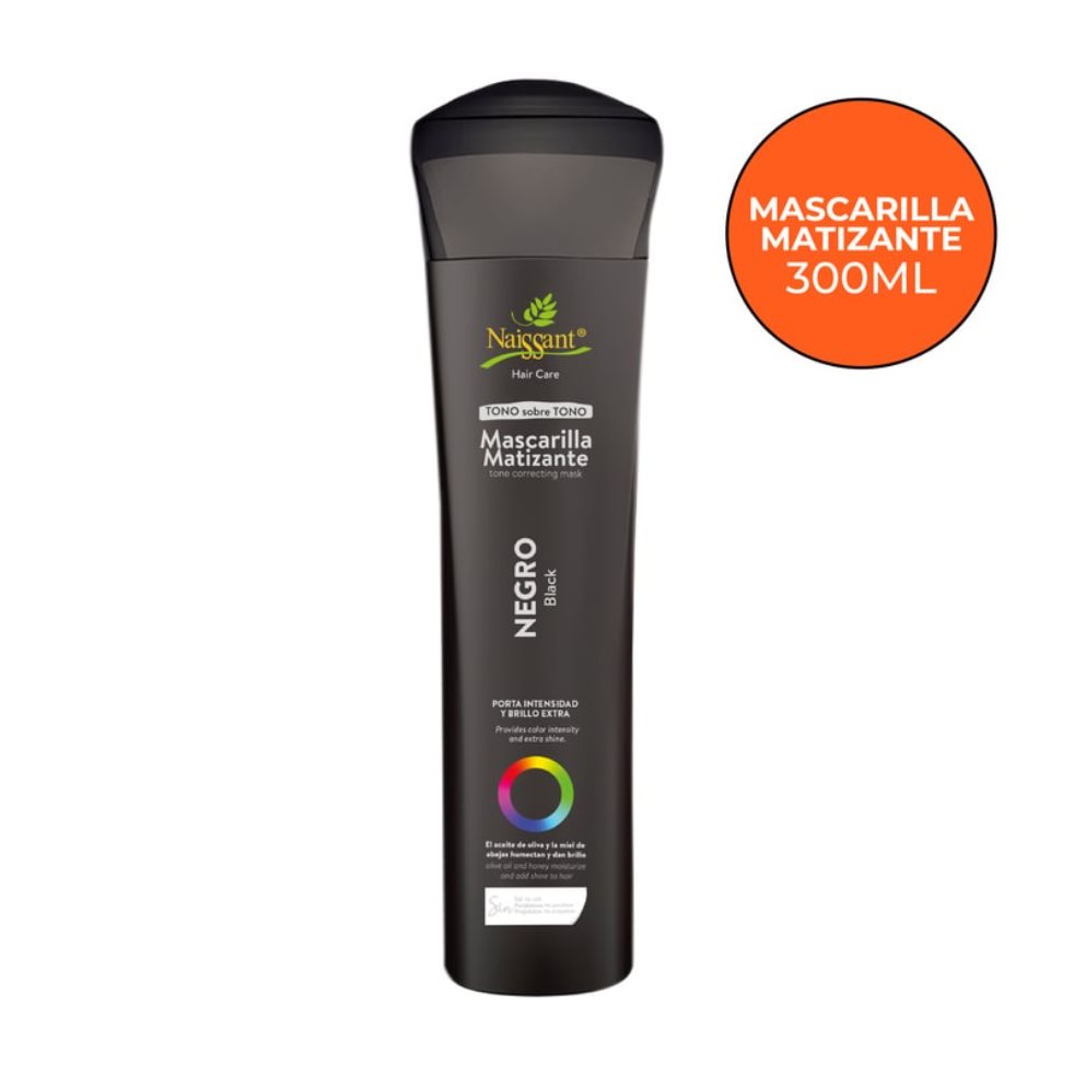 MASCARILLA MATIZANTE NAISSANT NEGRO 300ML NAISSANT ENVASE 300ML x 1 