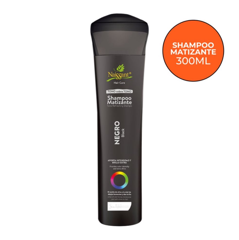 SHAMPOO MATIZANTE NAISSANT NEGRO X 300ML NAISSANT ENVASE 300ML x 1 