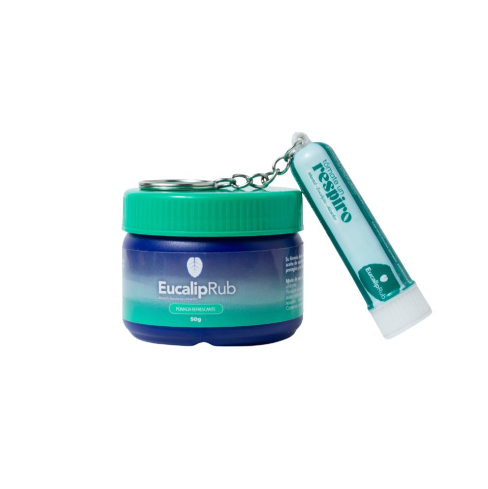 Inhalador Nasal y Pomada 50 gr Menta Eucalipto y Alcanfor Eucaliprub X 2 EUCALIPRUB INHALADOR NASAL LLAVERO TIPO STCK Y POMADA REFRESCANTE POTE 50 GR x 2 Inhalador Nasal y Pomada 50 gr Menta Eucalipto y Alcanfor Eucaliprub X 2 EUCALIPRUB INHALADOR NASAL LLAVERO TIPO STCK Y POMADA REFRESCANTE POTE 50 GR x 2