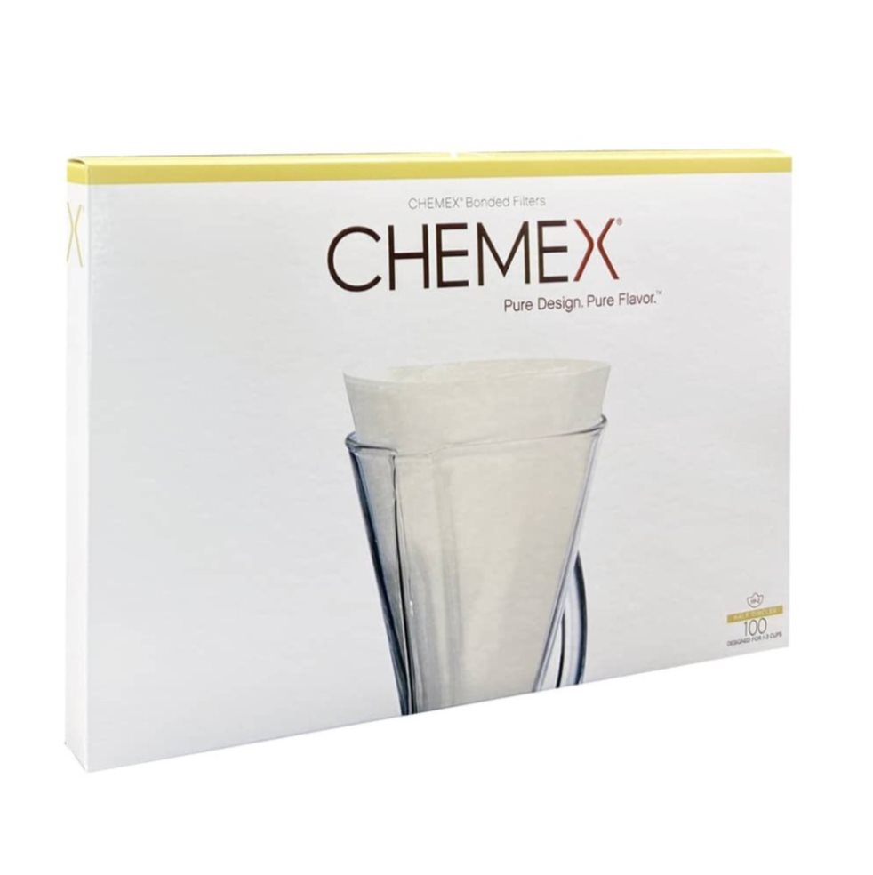 filtros chemex 3 tazas x 100 und  Chemex Caja  x 1 undefined
