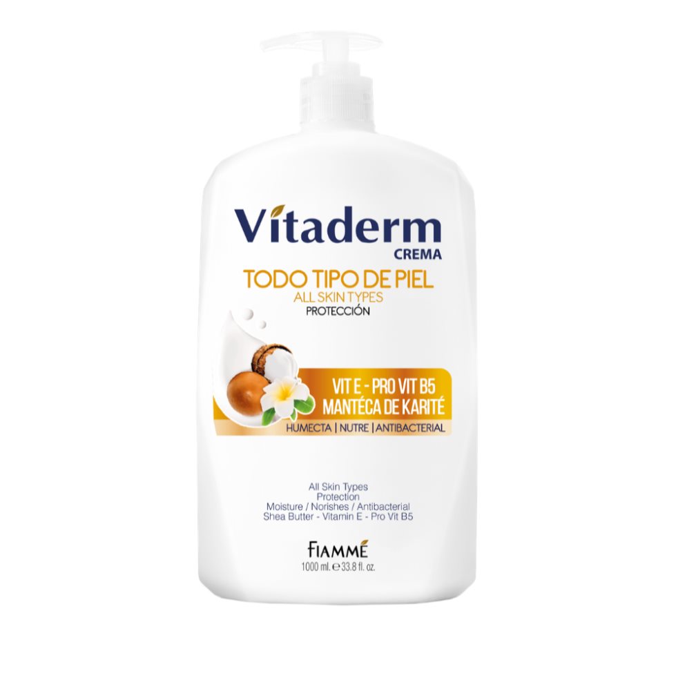 Crema corporal todo tipo de piel 1000ml Fiamme Frasco x 1000 ml x 1 Crema corporal todo tipo de piel 1000ml Fiamme Frasco x 1000 ml x 1