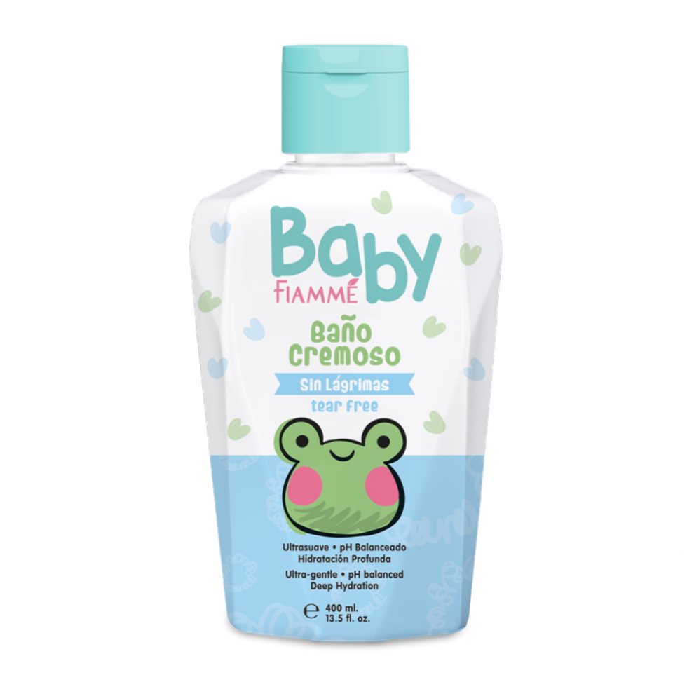 jabón baño cremoso bebes x400ml Fiamme Frasco x 1 jabón baño cremoso bebes x400ml Fiamme Frasco x 1