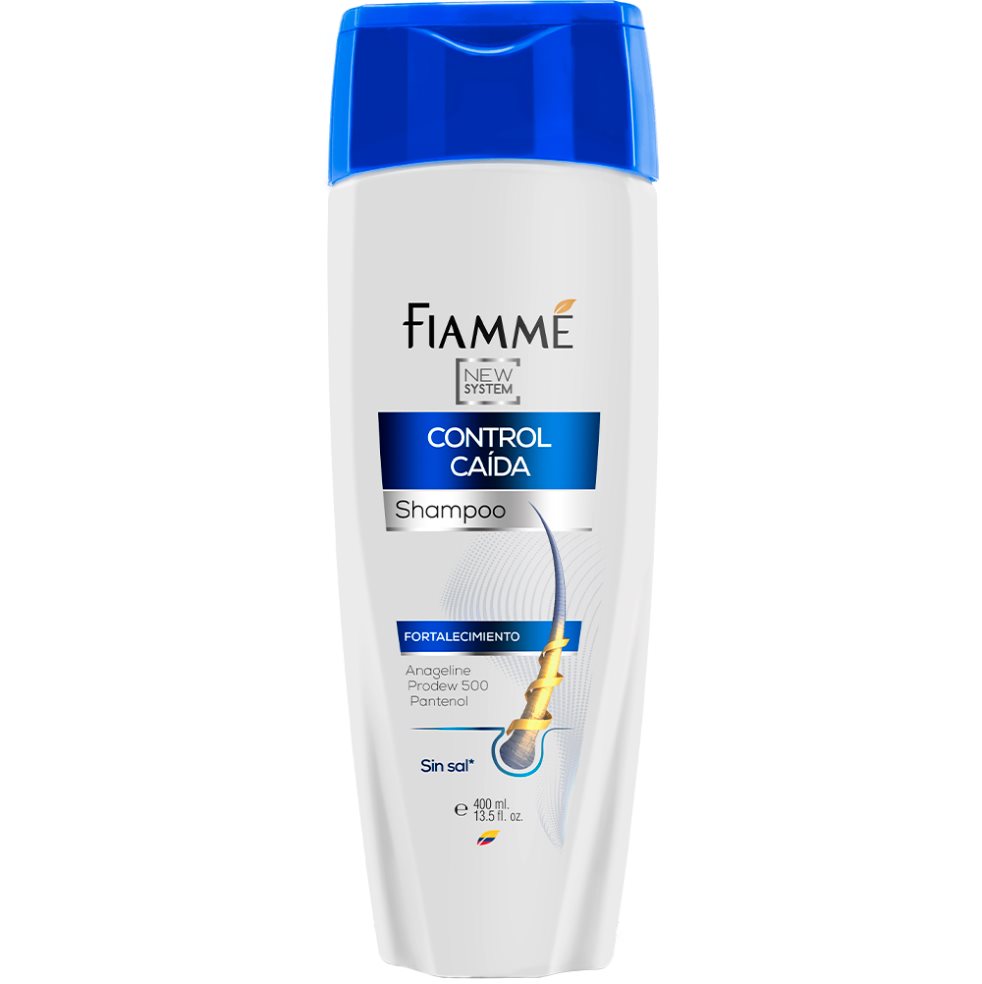 Shampoo control caída x400ml Fiamme 400 x 1
