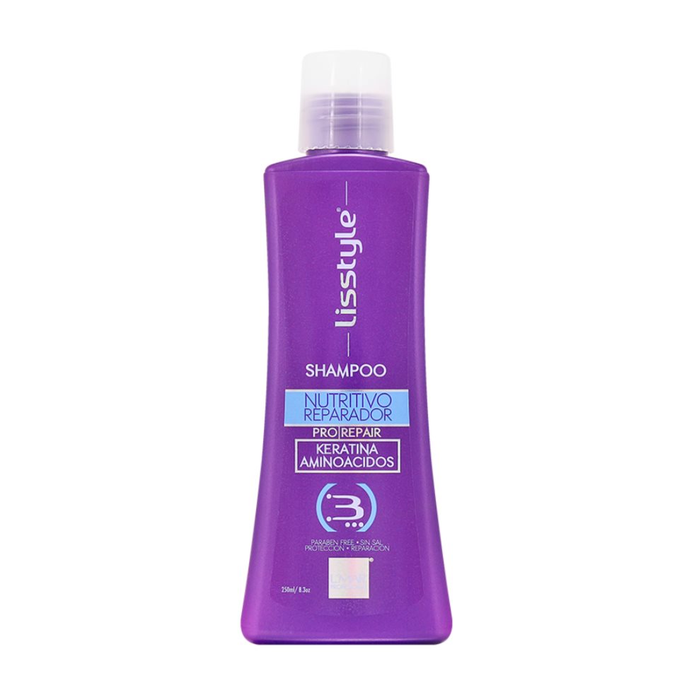 SHAMPOO NUTRITIVO REPARADOR LISSTYLE 250g LISSTYLE 250ml x 1 
