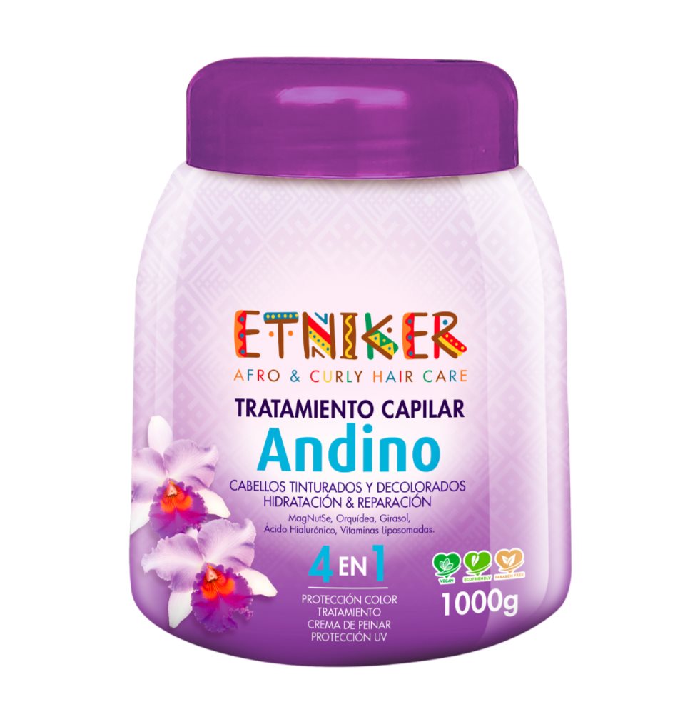 TRATAMIENTO ANDINO 1000gr ETNIKER 1000 x 1 