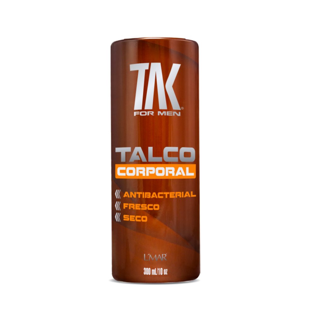 TALCO CORPORAL TAC FORMEN 300ml TACFORMEN  x 1 Además de cuidar la piel. El Talco TAC FOR MEN es extremadamente fino, diseñado especialmente para el hombre y su cuidado personal, con un aroma único e impactante que perdura durante todo el día. Act