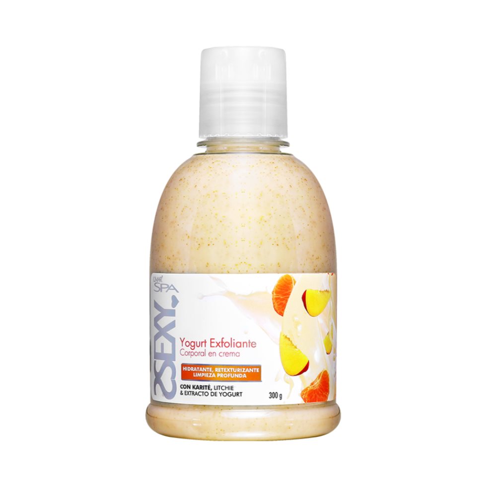 YOGURTH EXFOLIANTE CORPORAL PURE SEDUCTION(AMARILLO) 300g L´MAR SPA  x 1 