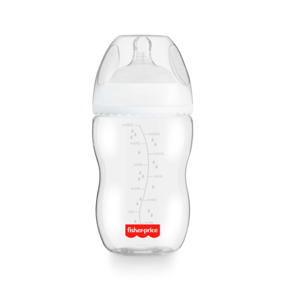 TETERO BOCA ANCHA FIRST MOMENTS 330ML FISHER PRICE CAJA x 1 TETERO BOCA ANCHA FIRST MOMENTS 330ML