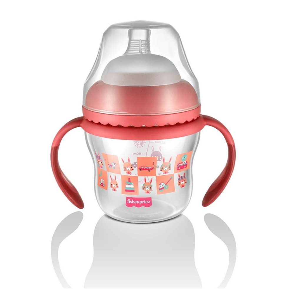 VASO ENTRENAMIENTO BOQUILLA BLANDA CON ASAS RS FISHER PRICE CAJA x 1 VASO ENTRENAMIENTO BOQUILLA BLANDA CON ASAS RS
