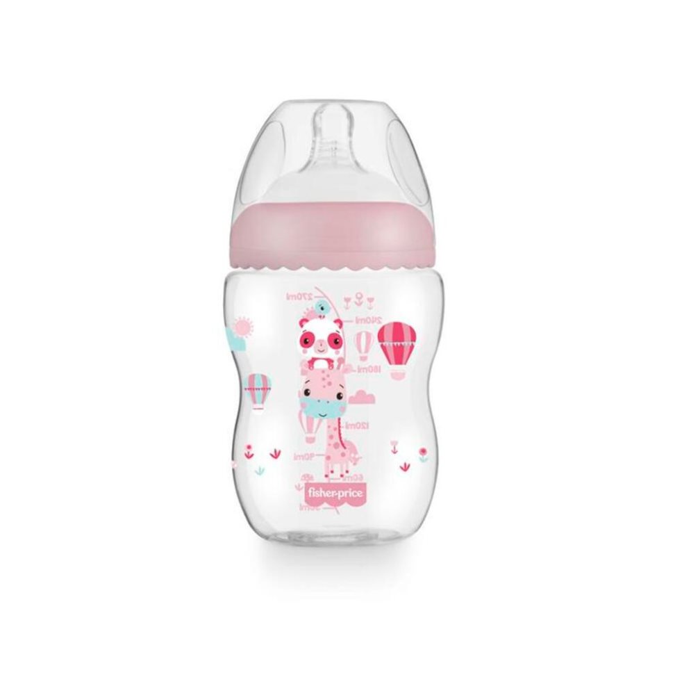 TETERO BOCA ANCHA FIRST MOMENTS DISENOS 270ML RS FISHER PRICE CAJA x 1 TETERO BOCA ANCHA FIRST MOMENTS DISENOS 270ML RS