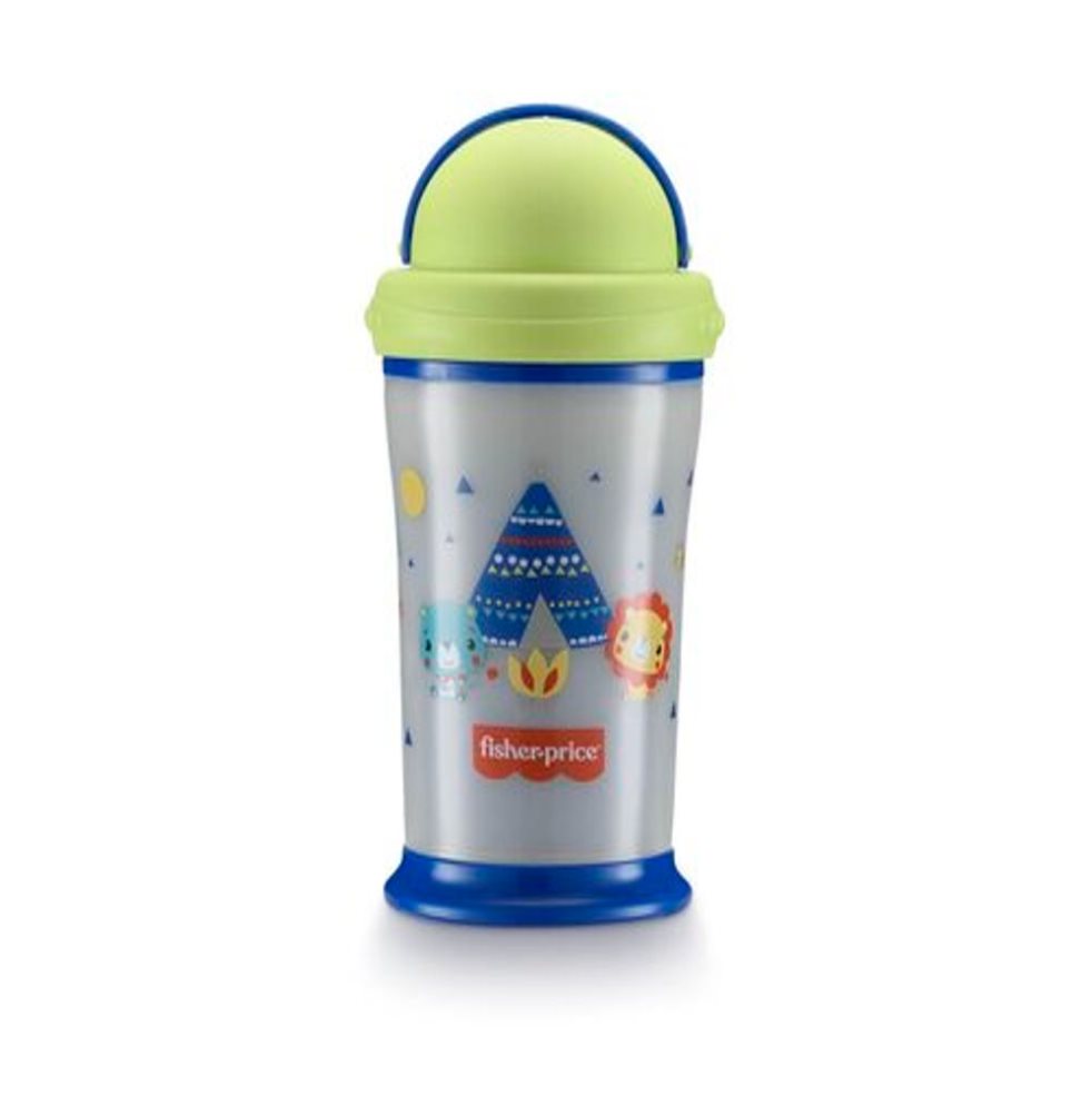 VASO PITILLO BRILLA EN LA OSCURIDAD 240ML AZ FISHER PRICE CAJA x 1 VASO PITILLO BRILLA EN LA OSCURIDAD 240ML AZ