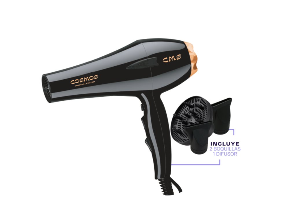 SECADOR DE PELO SADIRA -CMS-8902      Cosmos Caja x 1 