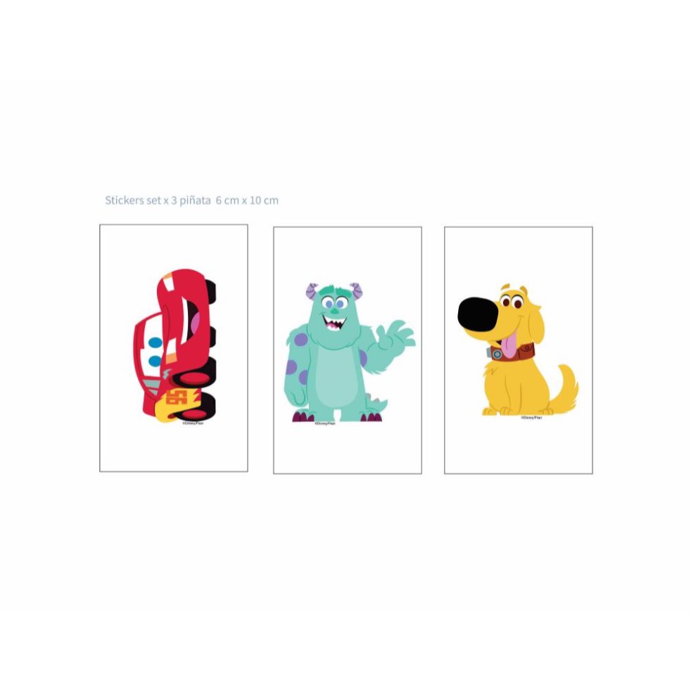 Kit Pintura con diamantes Stickers x 3 und Pixar Bodega Ilusión Disney Bolsa Celofan x 1 Descubre el arte pintar con diamantes con tu personaje favorito de Disney. Fomenta aquellas habilidades manuales de tu hijo con estos increíbles productos que les permitirán convertirse en artistas.

