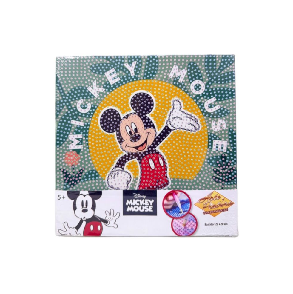 Kit Pintura con diamantes Bastidor 20x20 Pixar Bodega Ilusión Disney Bastidor empacado en Celofán al Calor x 1 undefined