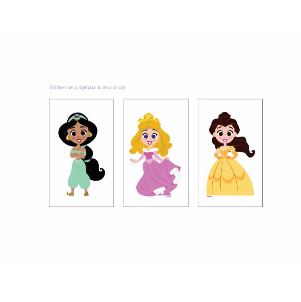 Kit Pintura con diamantes Stickers x 3 und Princesas Pintura Diamantes Disney Bastidor empacado en Celofán al Calor x 1 undefined