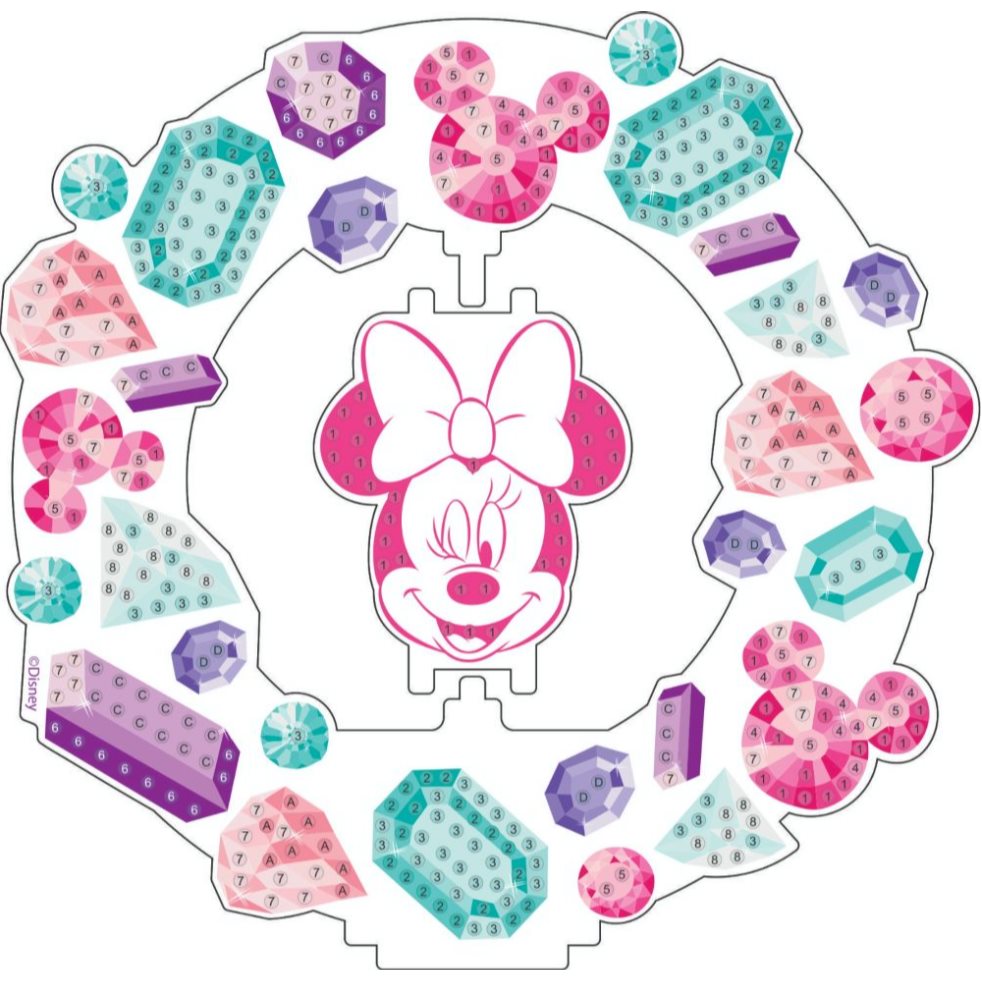 Set Acrilico Diamantes Minnie Bodega Ilusión Disney Acrilico Caja Acetato x 1 Set Acrilico Diamantes Minnie Bodega Ilusión Disney Acrilico Caja Acetato x 1