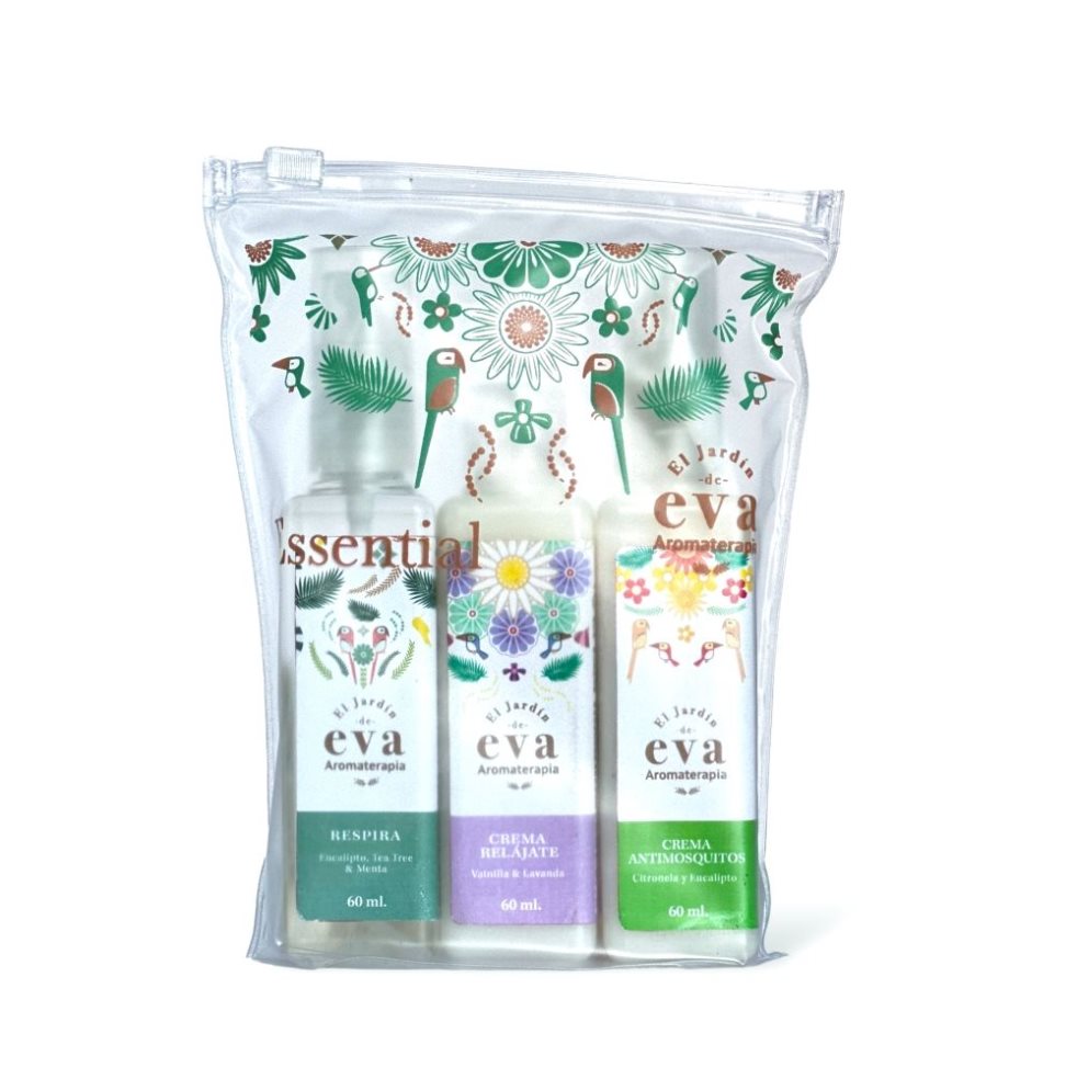 Kit Essential El Jardín de Eva x 3 unidades El Jardín de Eva Estuche x 1 