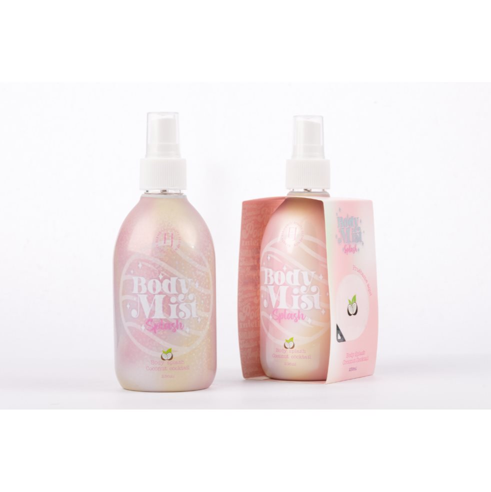 SPLASH 236 ML  COCONUT KOCTAIL FILAJ BEUTY TERMOSELLADO x 1 El Body Mist Splash Pure Exotic de Filaj Beauty es el toque final perfecto para tu rutina diaria. Su fragancia está inspirada en la familia olfativa frutal-floral, ofreciendo una deliciosa combinación