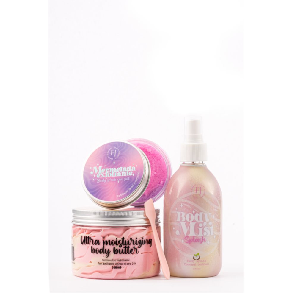 KIT WOMEN COCONUT 236 ML/ 1000 ML / 300 ML FILAJ BEUTY 236ML / 300 ML Y 100 ML + APLICADOR x 3 UNIDADES undefined