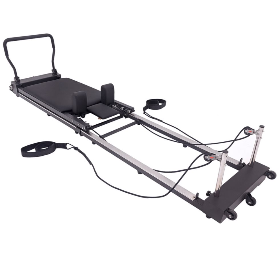 Cama De Pilates Institucional Evo Reformer + Bk EVOLUTION FITNESS Individual x 1 La cama de pilates EVO Reformer + BK redefine la experiencia de entrenamiento, fusionando diseño robusto y elegancia, su estructura de acero y tecnología de resortes aseguran un movimiento fluido y pr