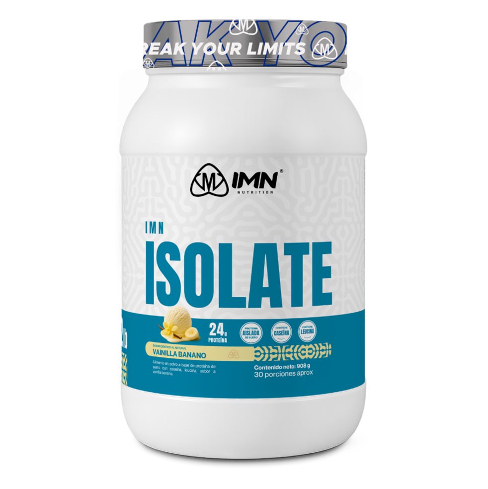 IMN Proteina Iso Sabor Banano 2lb IMN NUTRITION POTE x 2LB IMN Proteina Iso Sabor Banano 2lb IMN NUTRITION POTE x 2LB